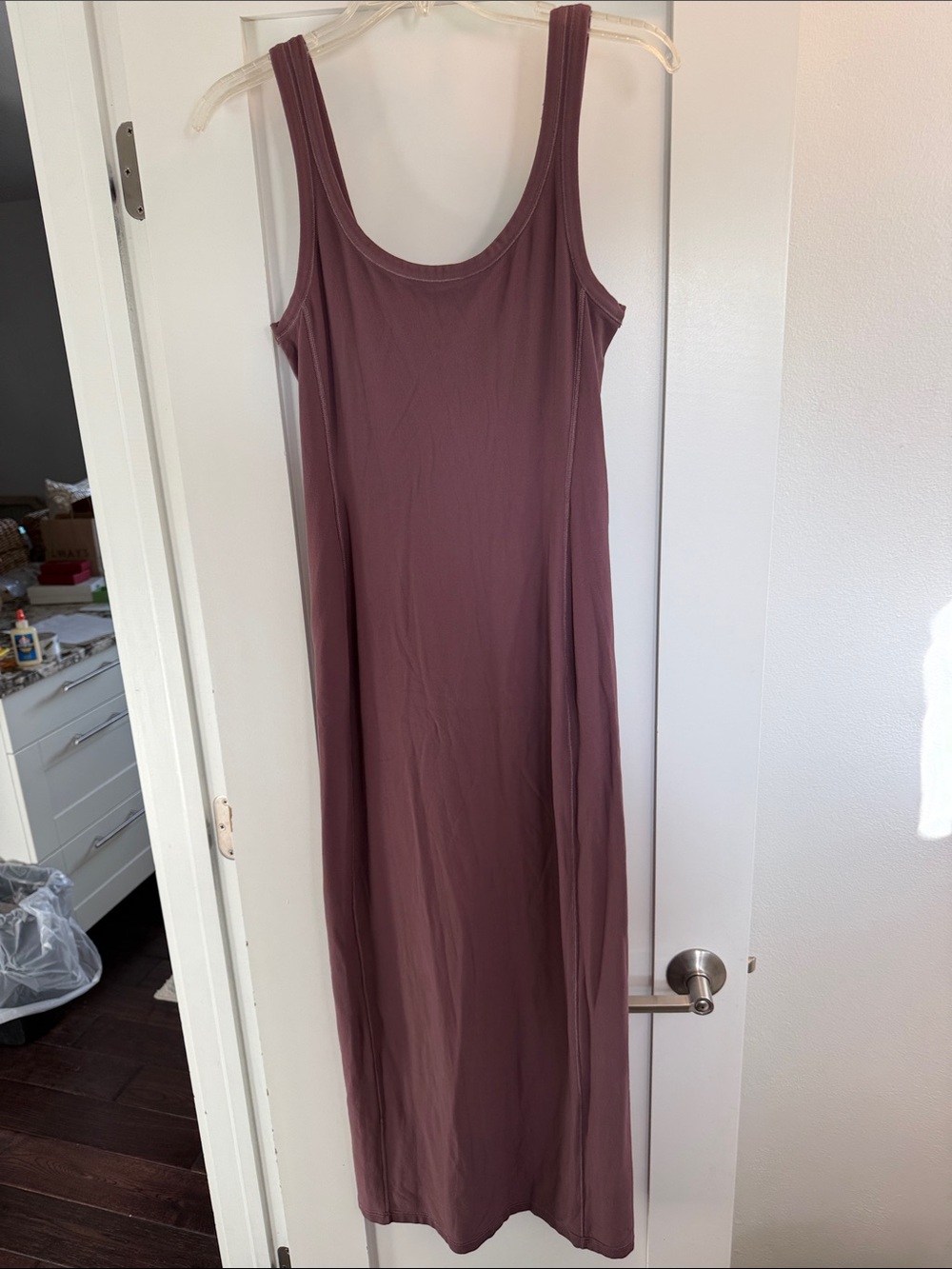 Lululemon super soft Rulu Mauve Tank Maxi Dress